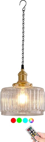 Rechargeable pendant light