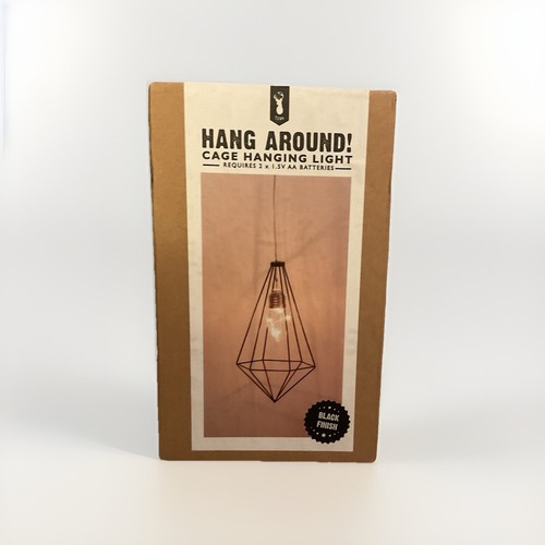 Pyramid cage hanging light - hanging,