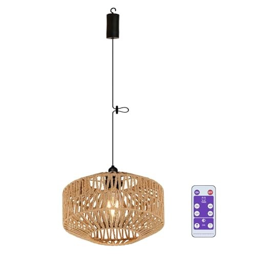 Battery operated pendant light - operated,