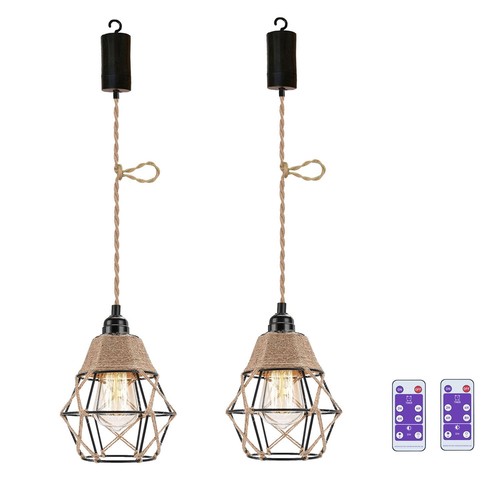 Battery operated pendant - 2x,