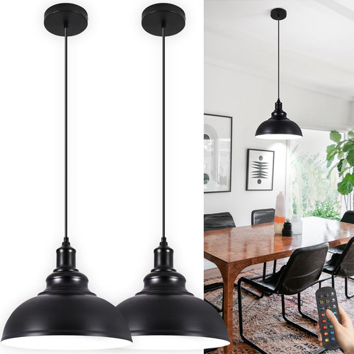Black battery operated - operated, pendant