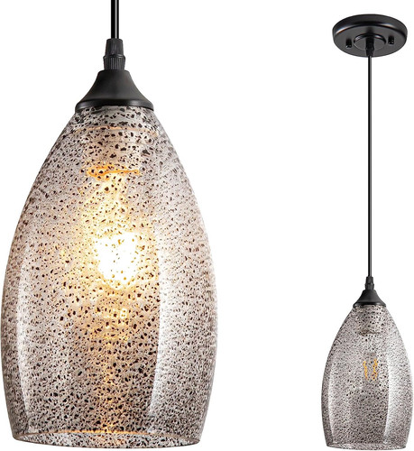 Glass shade battery - shade, operated