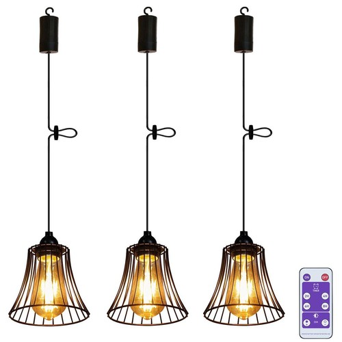 Outdoor chandelier pendant - 3x,