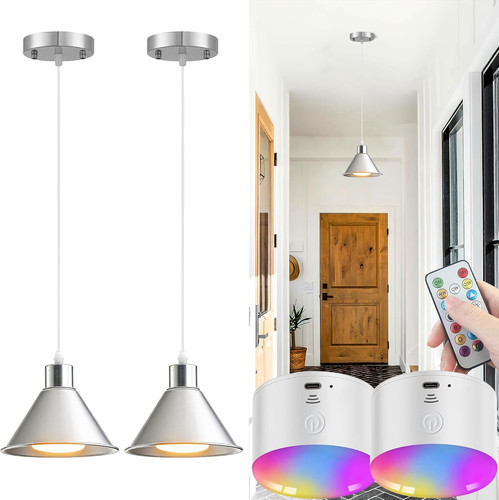 Battery operated pendant light - battery,