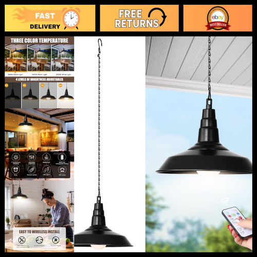 Battery operated black - battery, hanging
