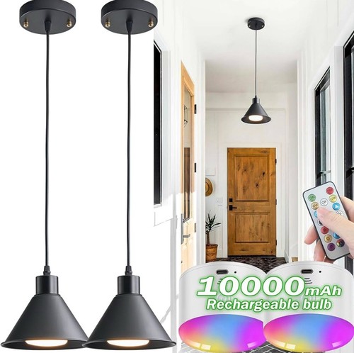 Battery operated pendant light - battery,