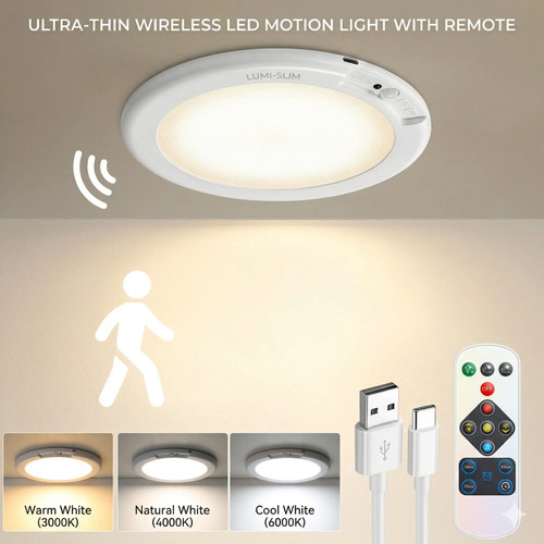Rechargeable motion sensor - rechargeable,